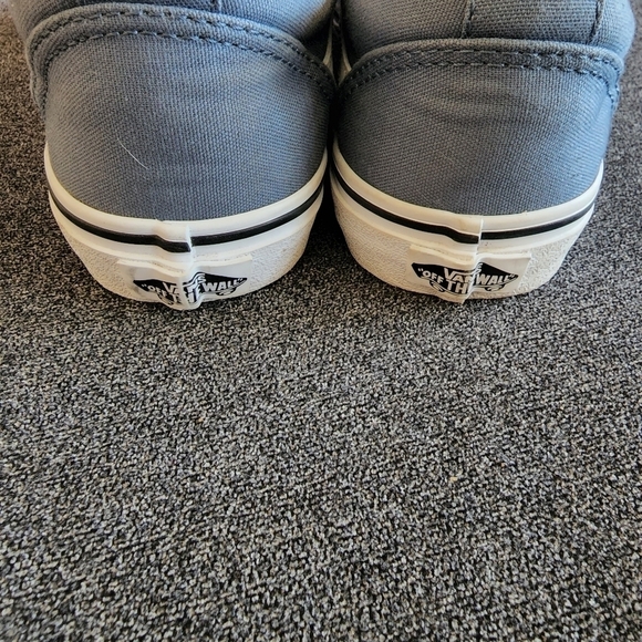 Vans Slate Blue checkered laces sneakers - Picture 6 of 6